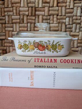 CorningWare Spice of Life A-1-B "L'Escalote" 1 Quart Casserole Dish